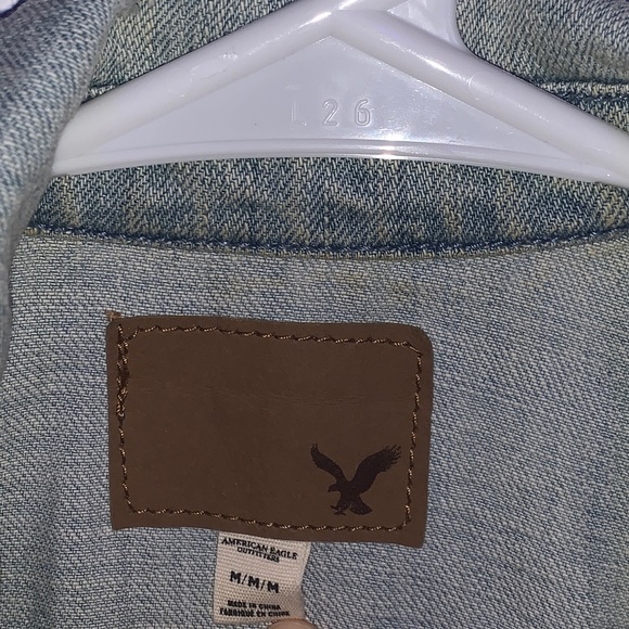 American Eagle Jean Vest - Picture 2 of 3